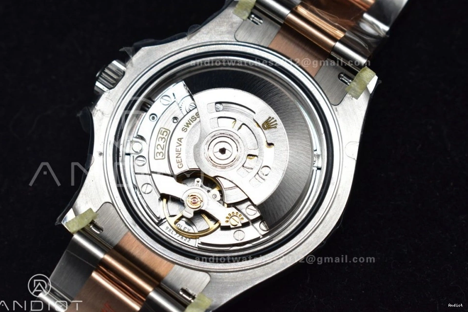 Black Edition Best Plated On Steel Clean Dial Rose 904L 1:1 126621 Bracelet SS Gold VR3235 Yacht-Master 0423